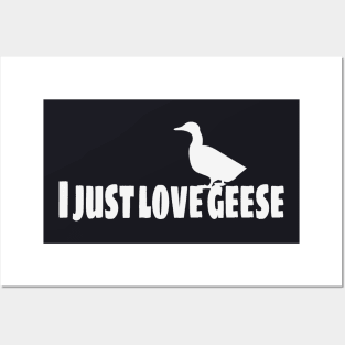 I love geese Posters and Art